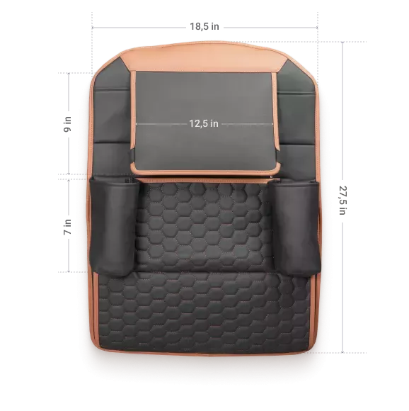 Hexy One Car Seat Organizer Size Hexy One Car Seat Organizer Size
